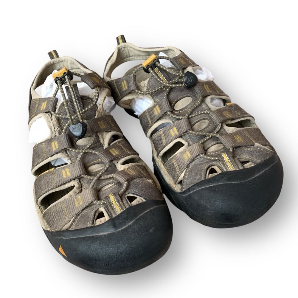 Keen Men's Newport H2 Water Sandals Raven/Aluminum size 13 - Picture 5 of 13